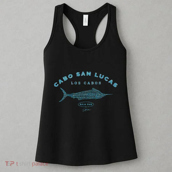 Cabo San Lucas Blue Marlin Women's Tank Top