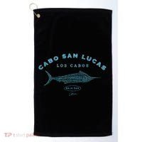 Cabo San Lucas Blue Marlin Golf Towel thumb 0
