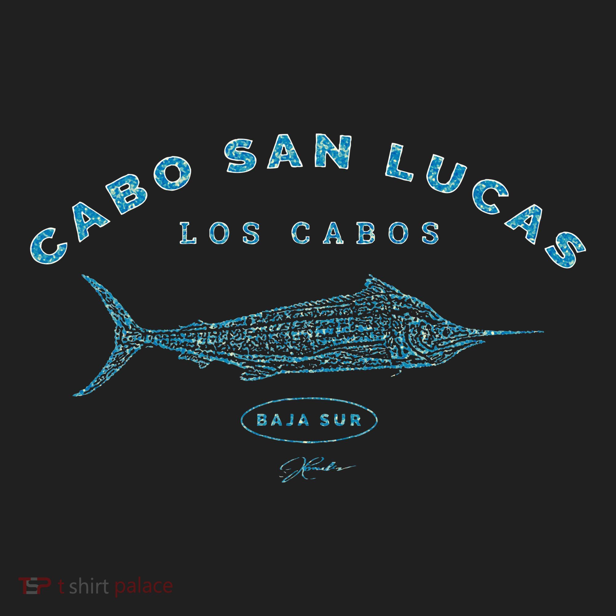 Cabo San Lucas Blue Marlin Golf Towel