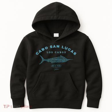 Cabo San Lucas Blue Marlin Kids Hoodie
