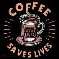 Coffee Save Lives Quote Funny Caffeine Addict Coffee Lover Coffee Mug thumb 5