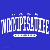 College Style Lake Winnipesaukee New Hampshire Souvenir Gift Great Gift Sweatshirt thumb 3