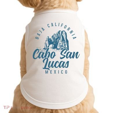 Cabo San Lucas Mexico Mexican Souvenirs Vintage Doggie Tank