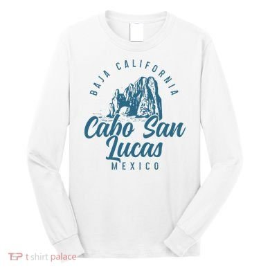 Cabo San Lucas Mexico Mexican Souvenirs Vintage Long Sleeve Shirt