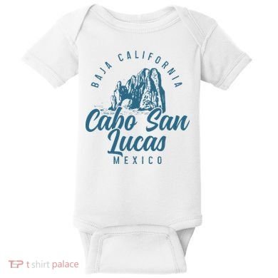 Cabo San Lucas Mexico Mexican Souvenirs Vintage Baby Bodysuit
