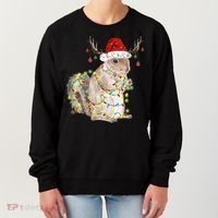 Christmas Squirrel Lights Women's Sweatshirt thumb 0