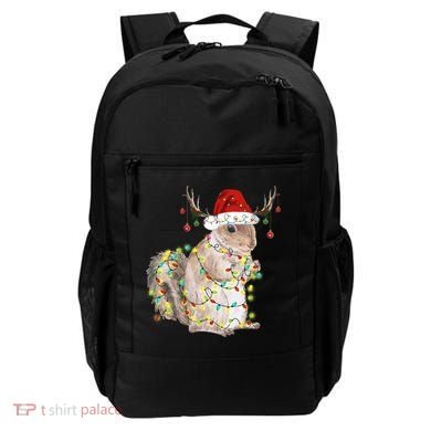 Christmas Squirrel Lights Backpack