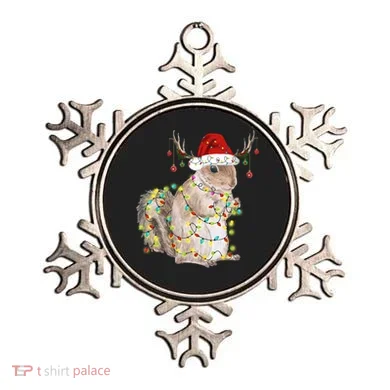 Christmas Squirrel Lights Ornament
