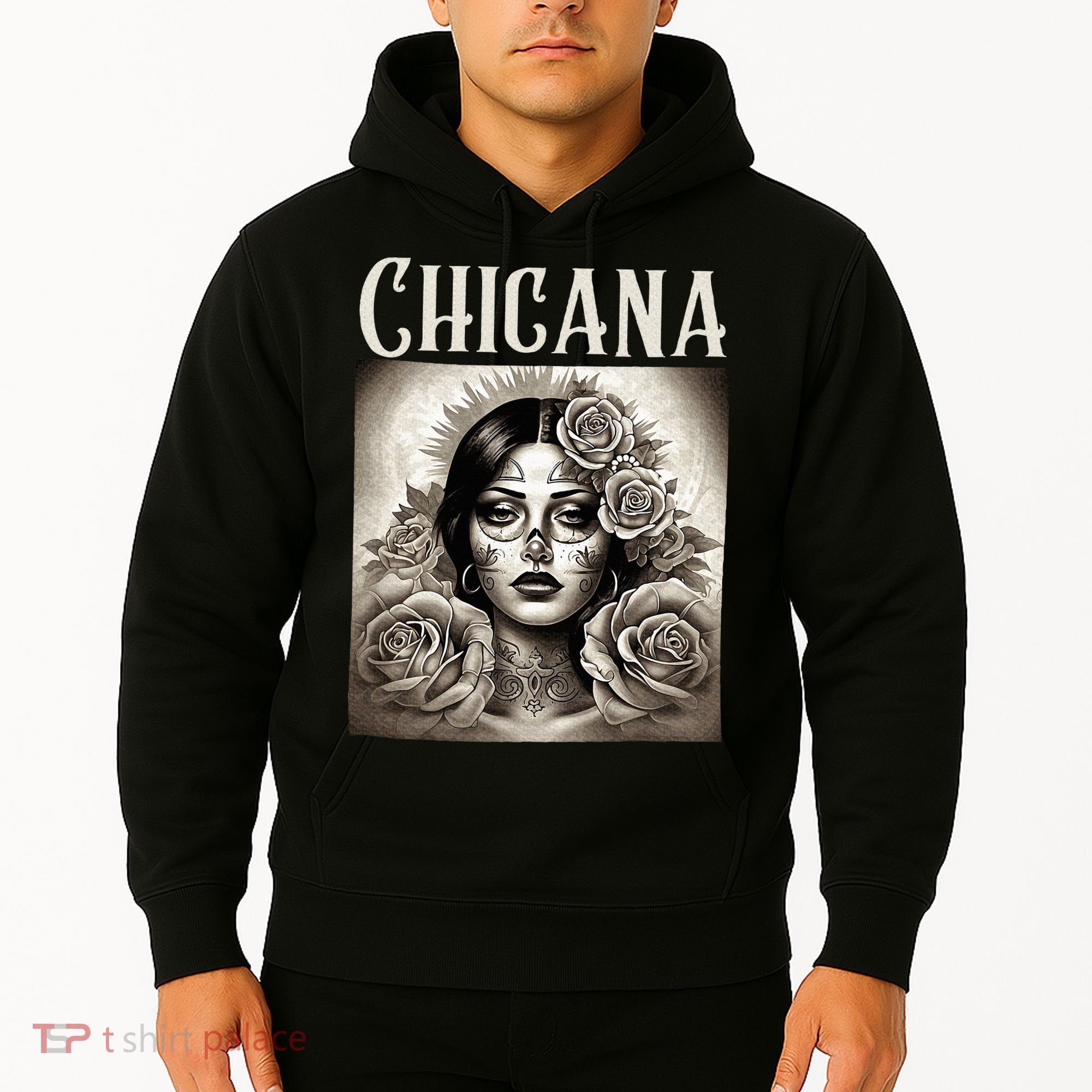 Chicana Style Lowrider Clothes Mexican American Latina Hoodie