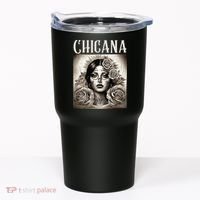 Chicana Style Lowrider Clothes Mexican American Latina Tumbler thumb 0