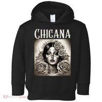 Chicana Style Lowrider Clothes Mexican American Latina Toddler Hoodie thumb 0