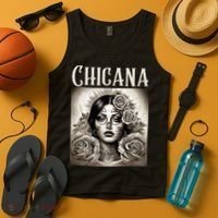 Chicana Style Lowrider Clothes Mexican American Latina Tank Top thumb 4