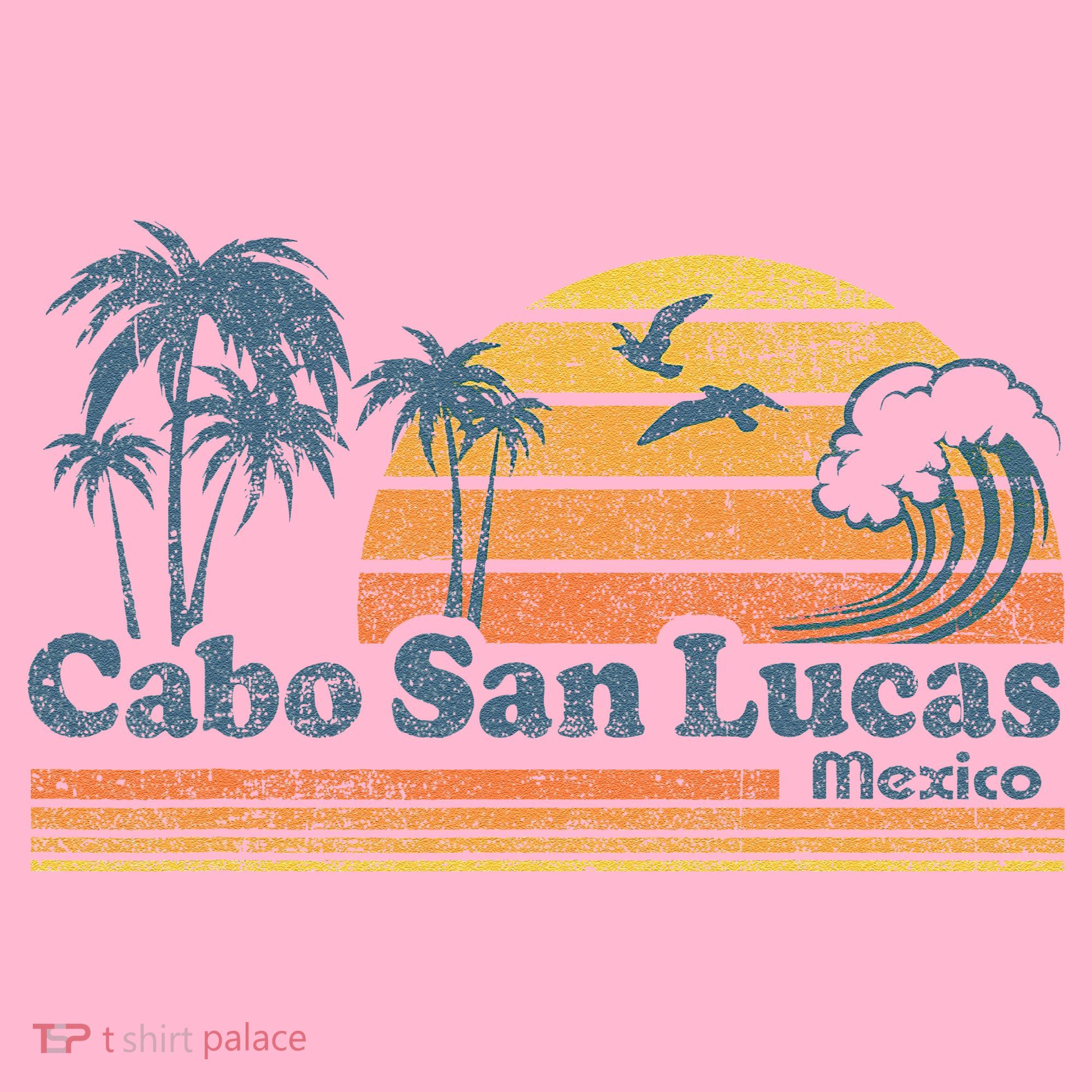 Cabo San Lucas Mexico Beach Summer Vacation Vintage Retro T-Shirt