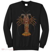 Caribbean Spiny Lobster Bahamas Shellfish Seafood Sweatshirt thumb 0