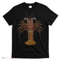 Caribbean Spiny Lobster Bahamas Shellfish Seafood T-Shirt thumb 0
