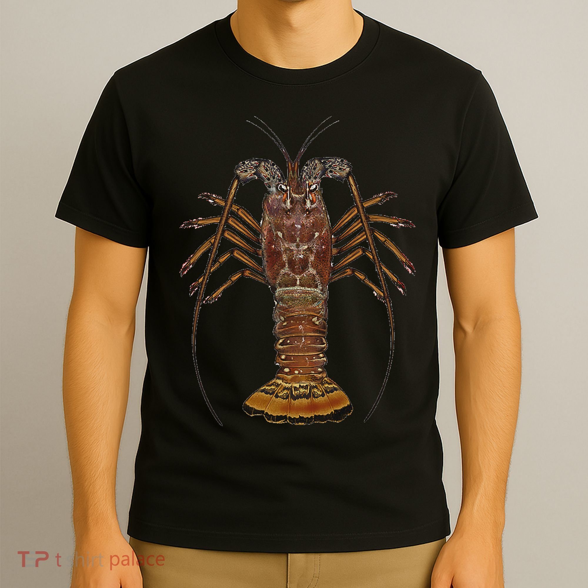 Caribbean Spiny Lobster Bahamas Shellfish Seafood T-Shirt