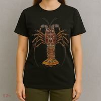 Caribbean Spiny Lobster Bahamas Shellfish Seafood T-Shirt thumb 4