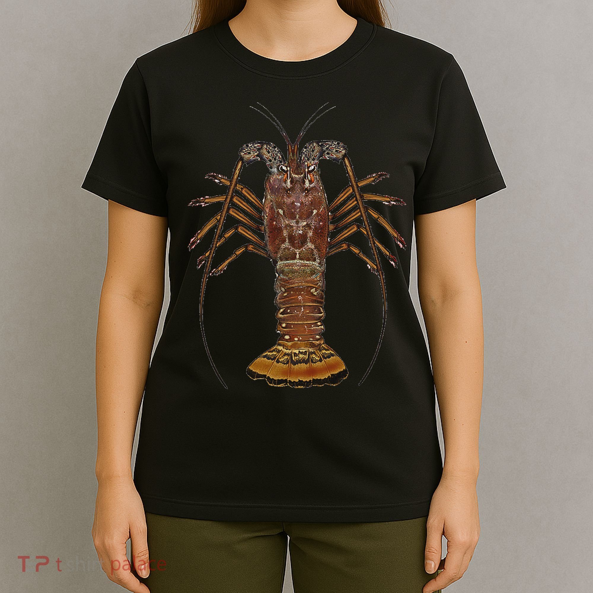 Caribbean Spiny Lobster Bahamas Shellfish Seafood T-Shirt