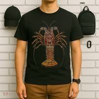 Caribbean Spiny Lobster Bahamas Shellfish Seafood T-Shirt thumb 6