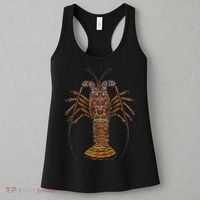 Caribbean Spiny Lobster Bahamas Shellfish Seafood Women's Tank Top thumb 3