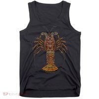 Caribbean Spiny Lobster Bahamas Shellfish Seafood Tank Top thumb 0