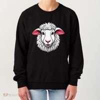 Cute Shee.P Lamb Farm Animals Cuddly Pets Women's Sweatshirt thumb 0
