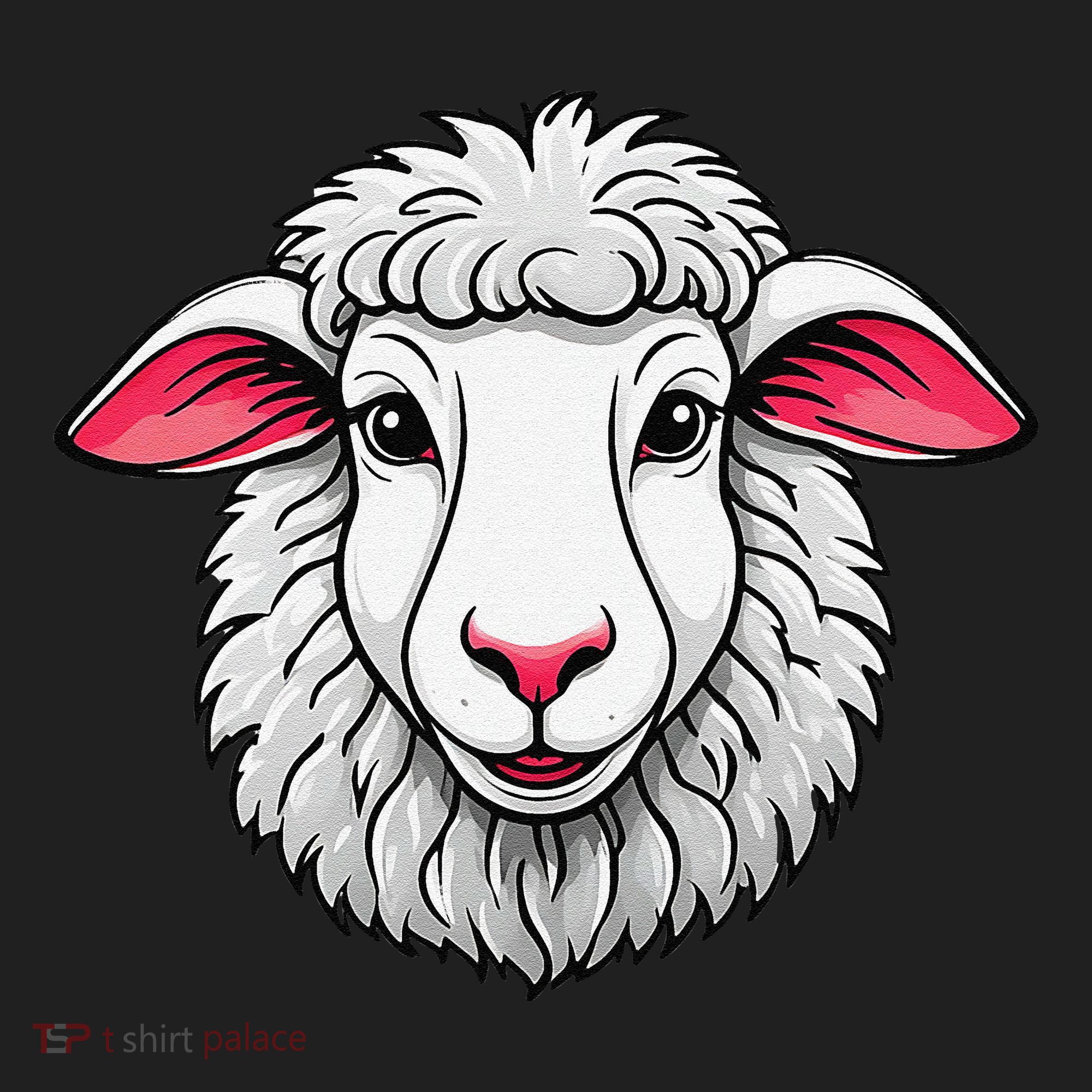 Cute Shee.P Lamb Farm Animals Cuddly Pets Women's Sweatshirt