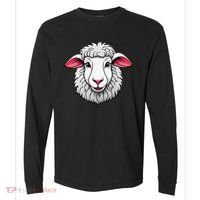 Cute Shee.P Lamb Farm Animals Cuddly Pets Comfort Colors Heavyweight Long Sleeve T-Shirt thumb 0