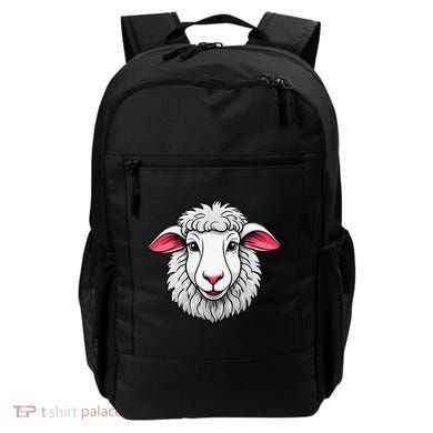 Cute Shee.P Lamb Farm Animals Cuddly Pets Backpack