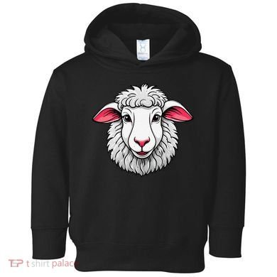 Cute Shee.P Lamb Farm Animals Cuddly Pets Toddler Hoodie