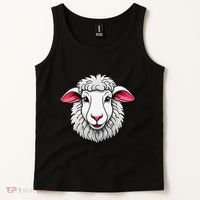 Cute Shee.P Lamb Farm Animals Cuddly Pets Tank Top thumb 2