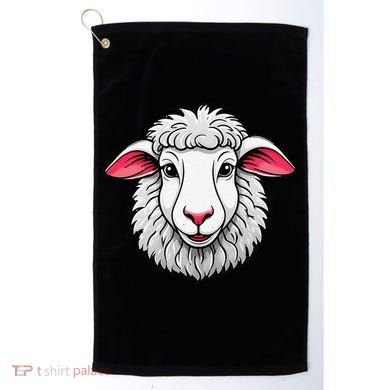Cute Shee.P Lamb Farm Animals Cuddly Pets Golf Towel