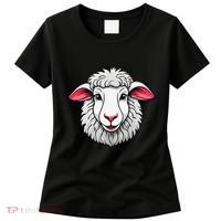Cute Shee.P Lamb Farm Animals Cuddly Pets Women's T-Shirt thumb 0
