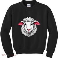 Cute Shee.P Lamb Farm Animals Cuddly Pets Kids Sweatshirt thumb 0