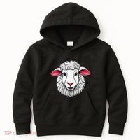Cute Shee.P Lamb Farm Animals Cuddly Pets Kids Hoodie thumb 0