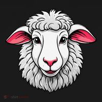Cute Shee.P Lamb Farm Animals Cuddly Pets Kids Hoodie thumb 5