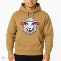 Cute Shee.P Lamb Farm Animals Cuddly Pets Hoodie thumb 2