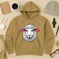 Cute Shee.P Lamb Farm Animals Cuddly Pets Hoodie thumb 3
