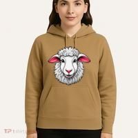 Cute Shee.P Lamb Farm Animals Cuddly Pets Hoodie thumb 5
