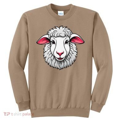 Cute Shee.P Lamb Farm Animals Cuddly Pets Sweatshirt