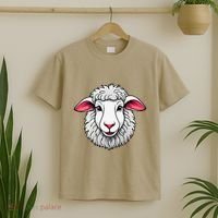 Cute Shee.P Lamb Farm Animals Cuddly Pets T-Shirt thumb 2