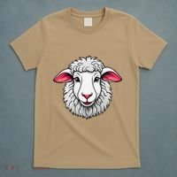 Cute Shee.P Lamb Farm Animals Cuddly Pets T-Shirt thumb 5