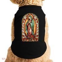 Catholic Saint Lady Of Guadalupe Graphic Women Virgin Mary Doggie Tank thumb 0