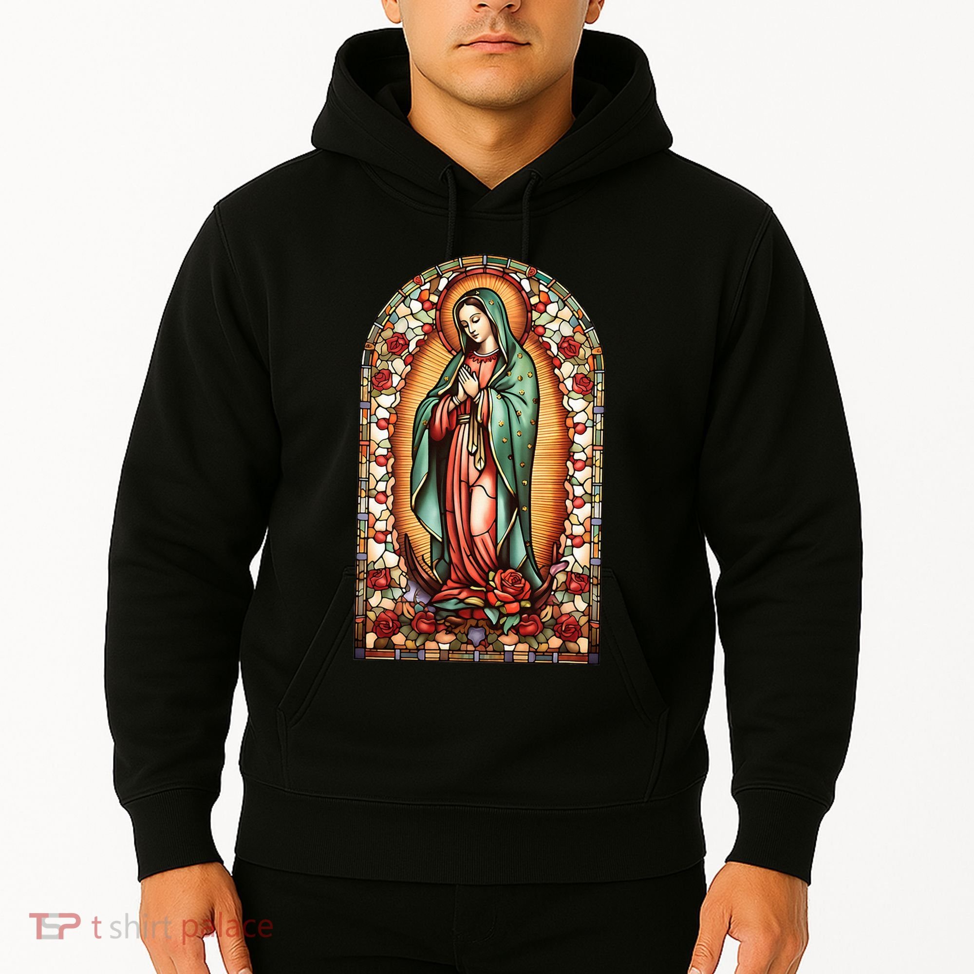 Catholic Saint Lady Of Guadalupe Graphic Women Virgin Mary Hoodie