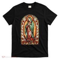 Catholic Saint Lady Of Guadalupe Graphic Women Virgin Mary T-Shirt thumb 0