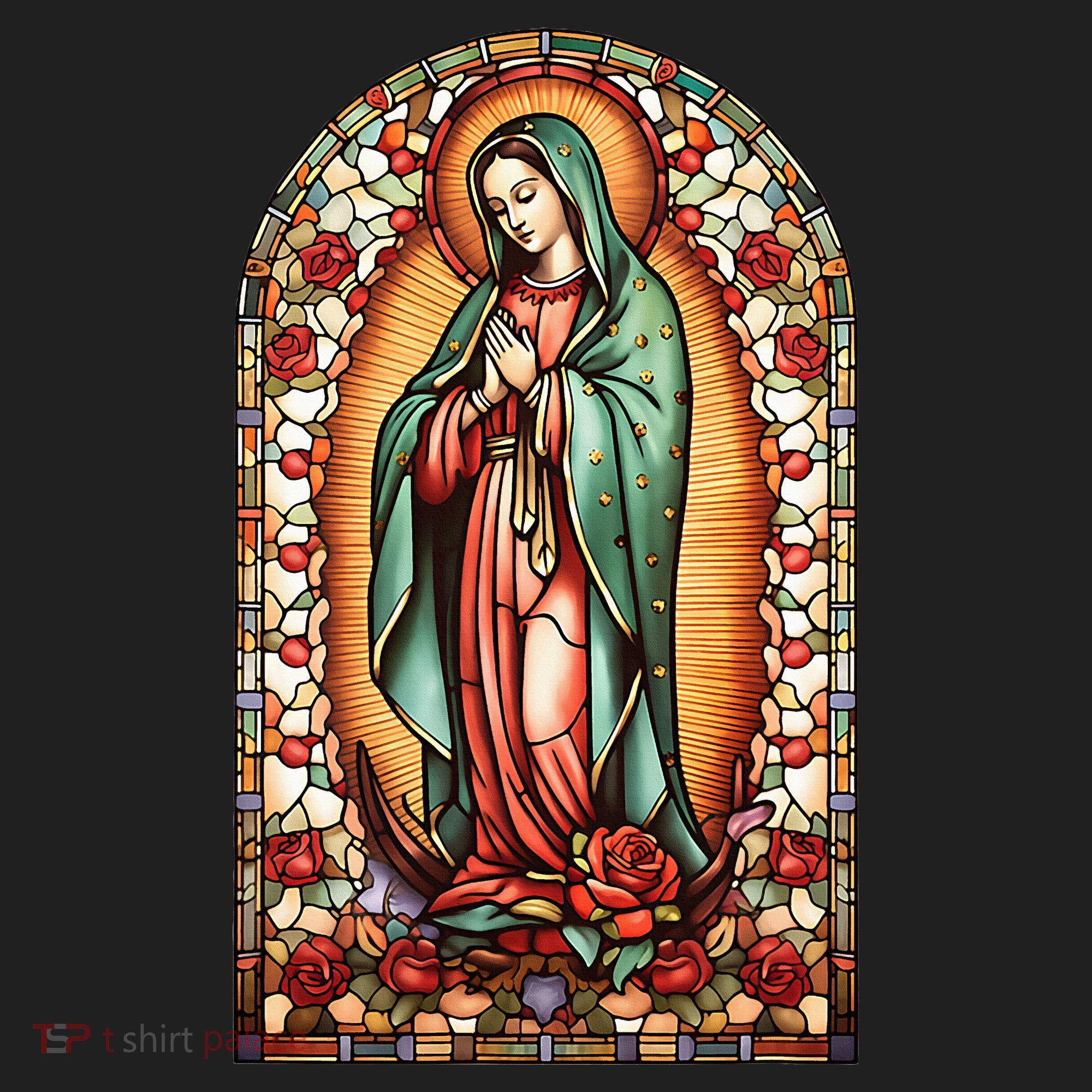 Catholic Saint Lady Of Guadalupe Graphic Women Virgin Mary Tumbler