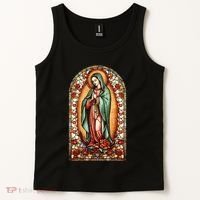 Catholic Saint Lady Of Guadalupe Graphic Women Virgin Mary Tank Top thumb 2