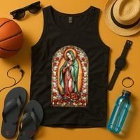 Catholic Saint Lady Of Guadalupe Graphic Women Virgin Mary Tank Top thumb 4