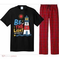 Casual Summer Lighthouse Bible verse Christian Pajama Set thumb 0