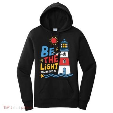 Casual Summer Lighthouse Bible verse Christian Women's Hoodie
